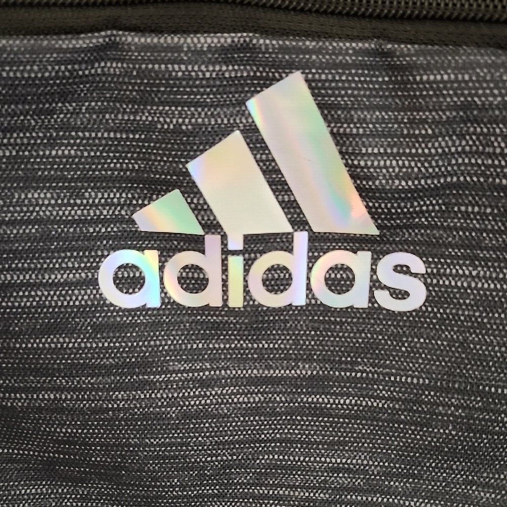 Adidas Black and Gray Sporty Backpack - Picture 2 of 10